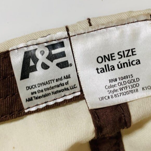 Duck Dynasty Ball Cap Hunting Distressed Hat Brown Adjustable Jase Robinson - Picture 15 of 15